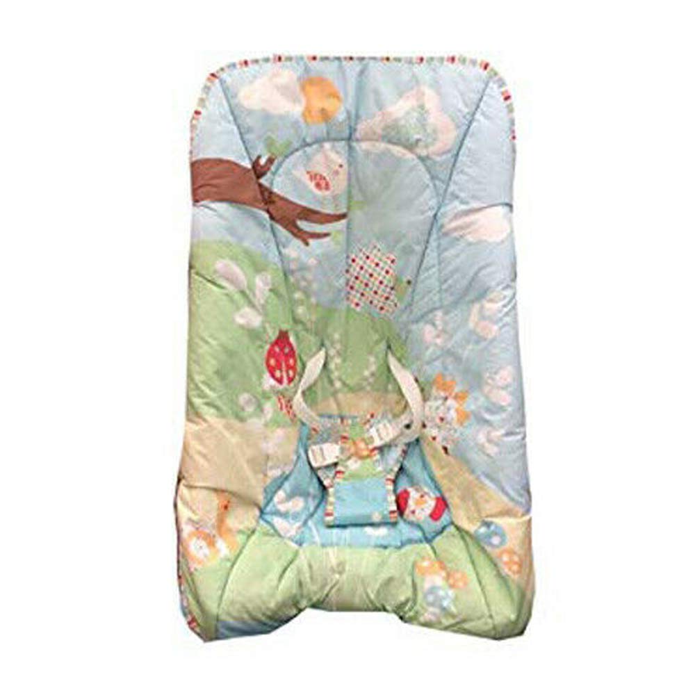 Replacement Pad for Fisher-Price Soothe and Go Bouncy Seat W9452 - Includes Summer Day Scene Pad
