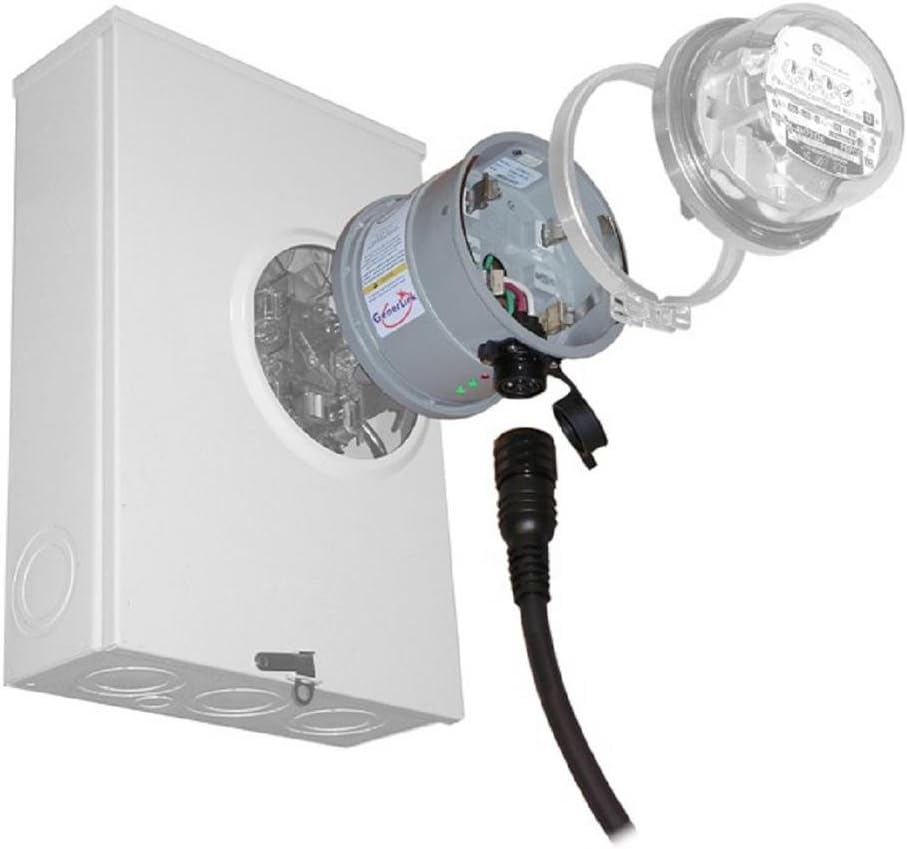 40A Generlink Transfer Switch With Surge Protection, 20' Cord 30A