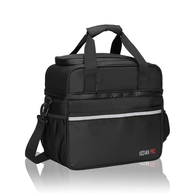 Veevanpro Kühltasche Waterproof Lunchtasche Familie Picknicktasche Isolierte Kühl Tasche Cooler Bag für Reisen Camping Wander