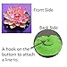 PIXHOTUL 10 Pcs Artificial Floating Pond Decoration Water Floating Lotus Flowers and Lotus Leaves for Pond Decor (7