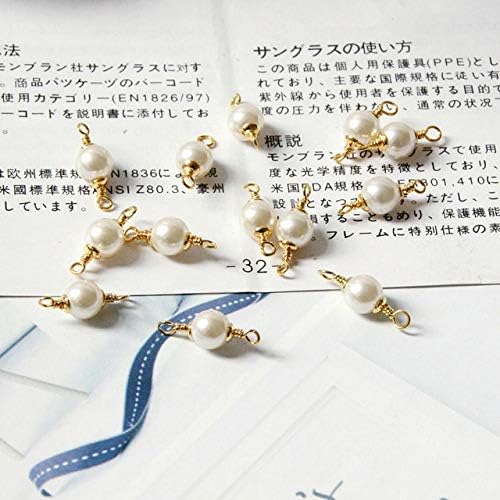 Amazon Co Jp Wxzd カラーダブル吊り真珠桃のハートゴールドバッチフラワービーズセプタムビーズdiyのイヤリング材料アクセサリー Size 03 ホーム キッチン