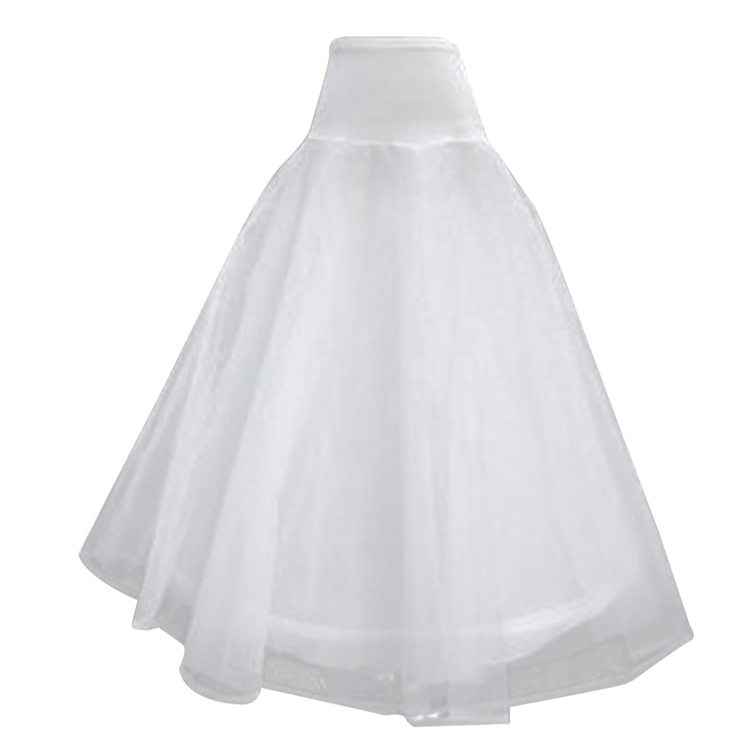 generic women's petticoat (st-1188_white_free size)