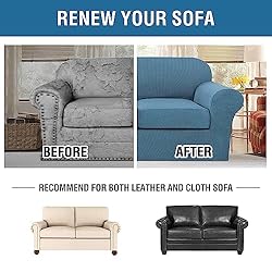 H.VERSAILTEX 3 Piece Stretch Sofa Covers for 2
