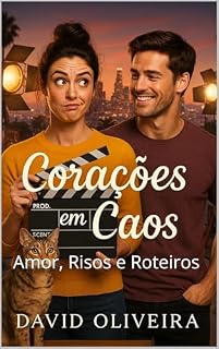 Livro Corações em Caos: Amor, Risos e Roteiros