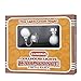 Zamonji Dollhouse Ceiling Light Starter Set, Battery Operated, Metal Base, Plastic (Silver)