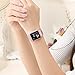 BELONGME Genuine Leather Watch Strap Compatible Apple Watch Series 4/Series 3/Series 2/Series 1 Sport & Edition, Rose Gold, 38mm/40mm