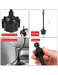 MQOUNY   Cargador de coche inalámbrico para iPhone XS, XS, MAX XR X 8 8Plus, Galaxy S7 S8 S9 S10 y más, 10 W Qi de carga rápida