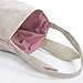 Liva Girl Easter Bunny Baskets Bags Personalized Burlap Bunny Basket Easter Basket Ideas (Pink)