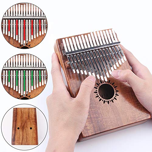 5 Kalimba+Portable+Finger+Beginners+Professionals