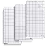 Nicapa StandardGrip Cutting Mat for Silhouette Cameo 3/2/1 (12x24 inch,3 Mats) Standard Adhesive Sticky Quilting Cricket Cut Mats Replacement Accessories for Silhouette Cameo