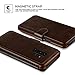 Galaxy S9 Plus Case :: VRS :: Drop Protection Cover :: Classy Slim Leather Wallet:: ID Credit Card Slot Holder for Samsung Galaxy S9 Plus (Layered Dandy - Brown)
