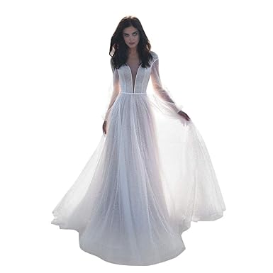 vestito lungo scollo av profondo