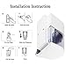 Touchless Soap Dispenser, Wall Mount Automatic Soap Dispenser, Motion Sensor Pump Battery Powered Hand Sanitizer Dispenser for Gel/Liquid (S02-600ml)- S SUNSBELL