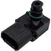 HYXUAN Manifold Absolute Pressure Sensor MAP 5033310AC Compatible with Challenger Charger Durango Wrangler Cherokee Grand Cherokee RAM 1500 2500 3500 Cherokee Commander Compass