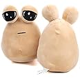 Eyomii Generic 22cm Stuffed Animal Hot Game,Alien Pou Plush Toy, Emotion Alien Plushie Stuffed Animal Pou Doll,Children's Day Gift, 8.6 inches KDHG1602 One Color