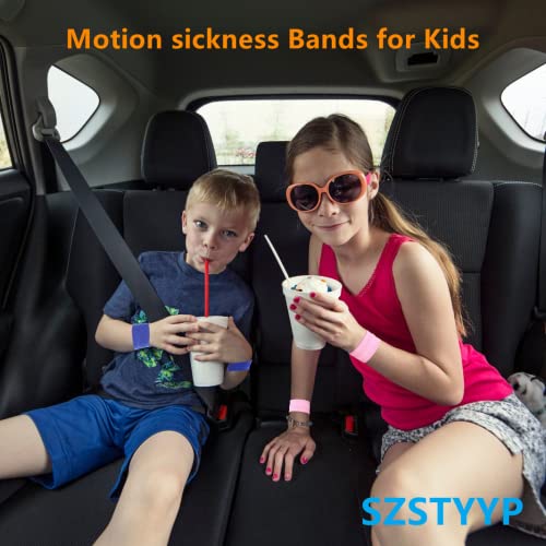 Motion Sickness Bands for Kids, Travel Sickness Relief Wristbands, Anti