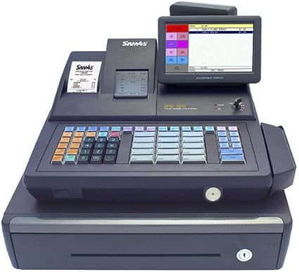 Sam4s SPS-520 en un diseño de caja registradora (plano de teclado): Amazon.es: Informática