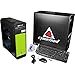 CybertronPC Rhodium GTX Gaming Desktop - AMD FX-6300 3.50GHz Hexa-Core Processor, 16GB DDR3 Memory, NVIDIA GeForce GTX 1050 (2GB GDDR5) Graphics, 802.11ac Wireless, 2TB HDD, DVDRW, Windows 10