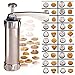 N.choice Aluminum Biscuit Cookie Maker Pump Press Machine Cake Decor 20 Moulds 4 Nozzles Silicone Cookie Stamp Biscuit Baking