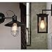 Vintage Light Bulb, Elfeland Antique Incandescent Edison Bulb 60w Squirrel Cage Filament Retro Light Bulb ST58 Dimmable E26/E27 Medium Base (2 Pack)