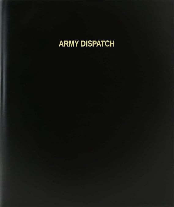 BookFactory Army Dispatch Log Book/Journal/Logbook 120
