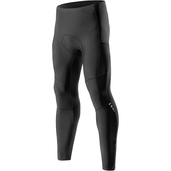 Sponeed Bicycle Pants Men's Size XL Black 4D Padded Road Cycling Tights