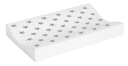 bébé-jou 680037 Wickelauflage 2K Silver Stars