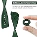 Vancle Bands Compatible with Fitbit Versa Bands for Women Men Rose Gold Silicone Wristbands for Fitbit Versa Bands/Versa Lite Bands (Dark Green, Large)