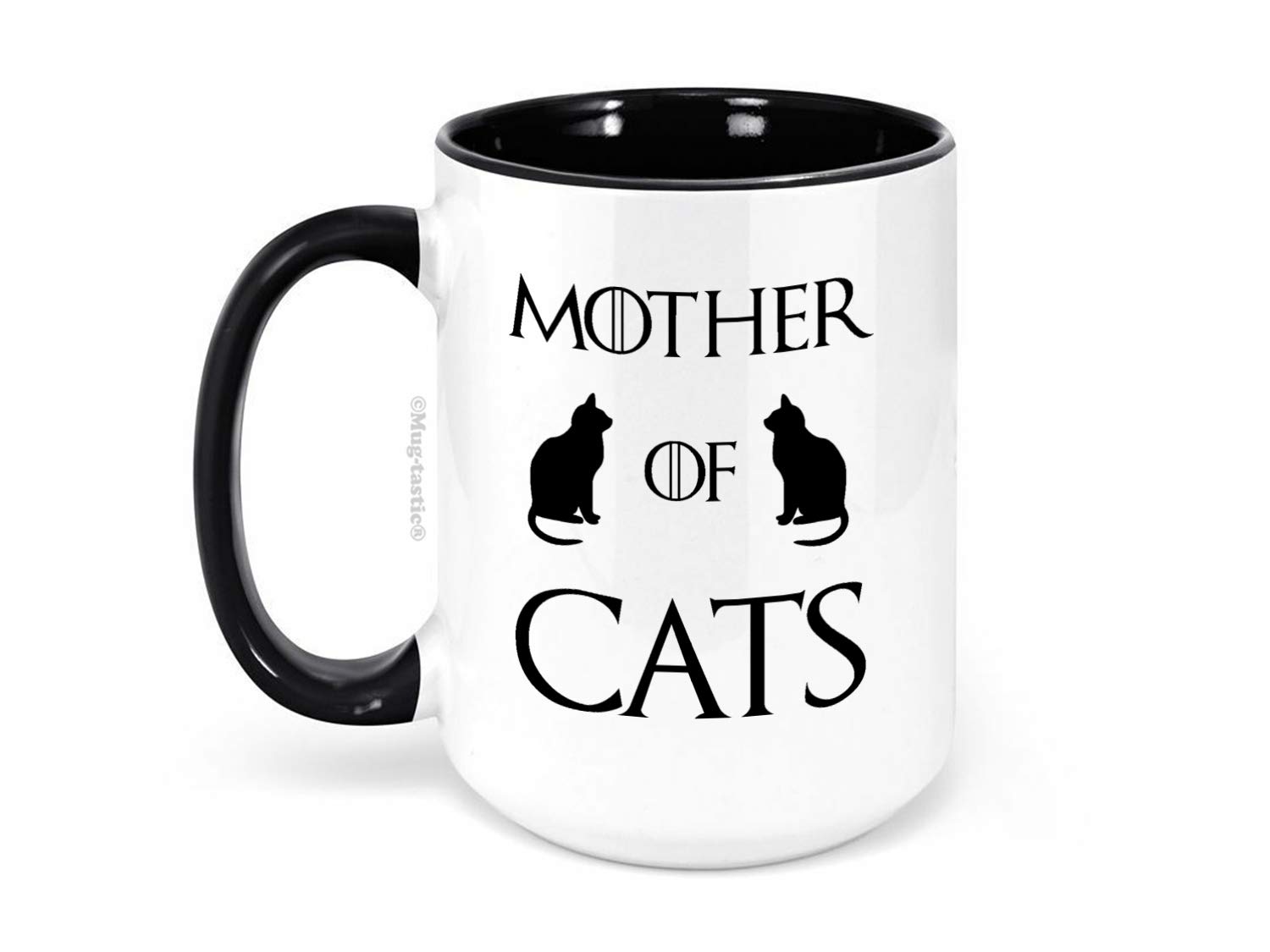 Mother of Cats - Large 15 Ounce El Grande - Funny Ceramic Coffee Mug