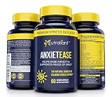 #1 Anxiety Relief Supplements - Stress Relief Pills - B Vitamins, GABA, Ashwagandha, Chamomile + Best Nootropic Formula Capsules to Fight Worry + Panic Attacks & Enhance Positive Mood & Peace of Mind