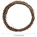 Supla 2 pcs Grapevine Wreath Base 12 inch Grapevine Wreath Base Rustic Wreath Craft Base Wreath Form DIY Everyday Wreath (12 inch)