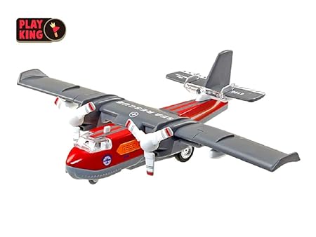 Playking Smart Toys Air Force Water Bomber Amphibian Sea Plane with Lights and Sounds