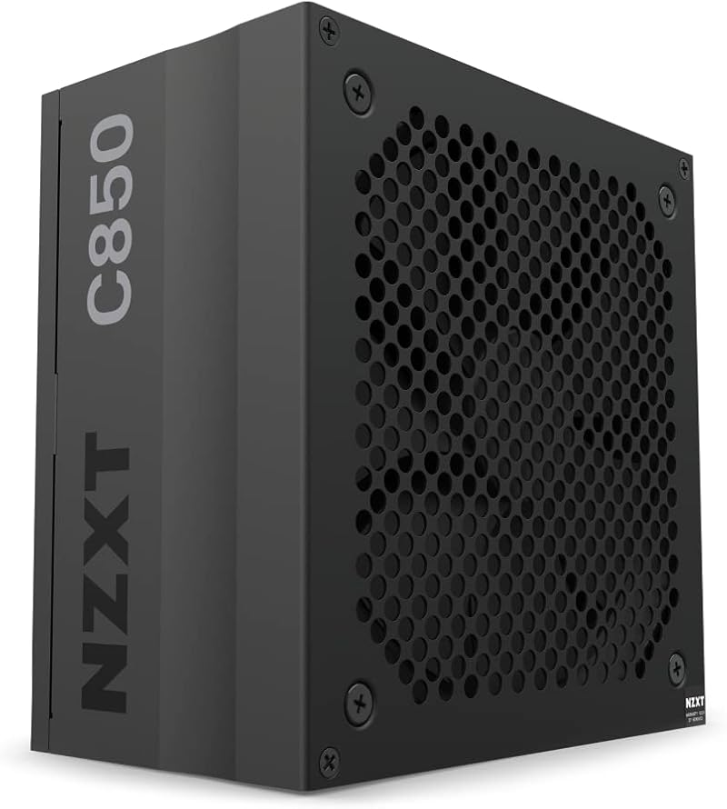 NZXT C850 PSU PA-8G1BB-UK 850W 80+ Gold Fully Modular Sleeved Cables