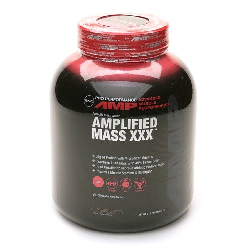 GNC Pro Performance AMP Amplified Mass XXX, Chocolate 6 lb (2727 g)