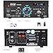 Home Audio Power Amplifier System – 2x40W Dual Channel Mini Theater Power Stereo Sound Receiver Box w/USB, RCA, AUX, LED, Remote, 12V Adapter – for Speaker, iPhone, Studio Use – Pyle PCAU25Athumb 1