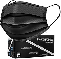 WAPIKE Disposable Face Masks, 50 Pcs Face Masks Disposable Mask