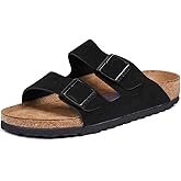 Birkenstock Women's Arizona Soft Footbed Black Suede