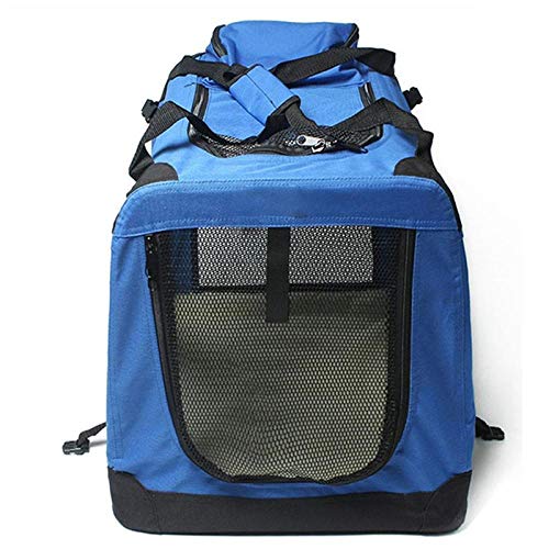 QKEMM-Haustier-Tragetasche-Hunde-Transportbox-Katze-Auto-Hundekfig-ausklappbar-Transporttasche-fr-Haustier-fr-Reisen-und-Tglicher-Gebrauch