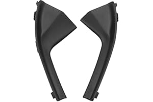 VELVETUNVILLAY Front LH and RH Cowl Extension Trim Windshield Wiper side Corner Panel Fender Cover Fit for Versa Hatchback and Sedan 2007-2012,for TIIDA C11 2006-2009 Replace 66895ED50A