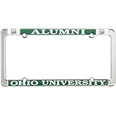 Decorvo Ohio University Alumni License Plate Frame - Ohio Bobcats Car Truck Accessory