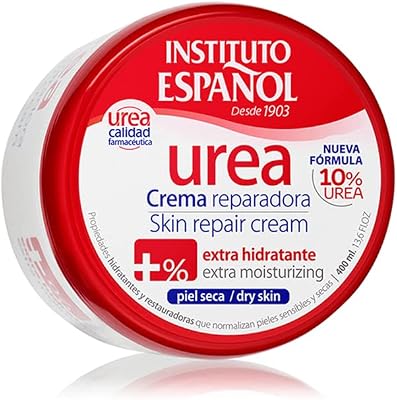 Creme hidratante de uréia do instituto espanhol, 400 mililitros