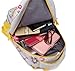 Eshops Backpacks for Girls School Bags for College Waterproof Outdoor Travel Backpack for Women (Black)