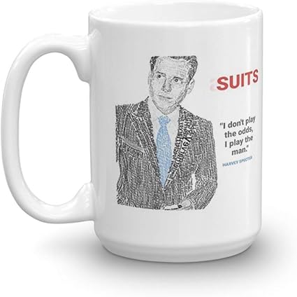 Poster Avec Citation De Harvey Specter I Don T Play The Odds I Play The
