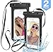 [2 Pack] Universal Waterproof Phone Pouch,powerman Waterproof Phone Case Underwater New Type TPU Dry Bag for iPhone X/8/8plus/7/7plus/6s/6/6s Plus Samsung Galaxy s9/s8 Google Pixel up to 6.0