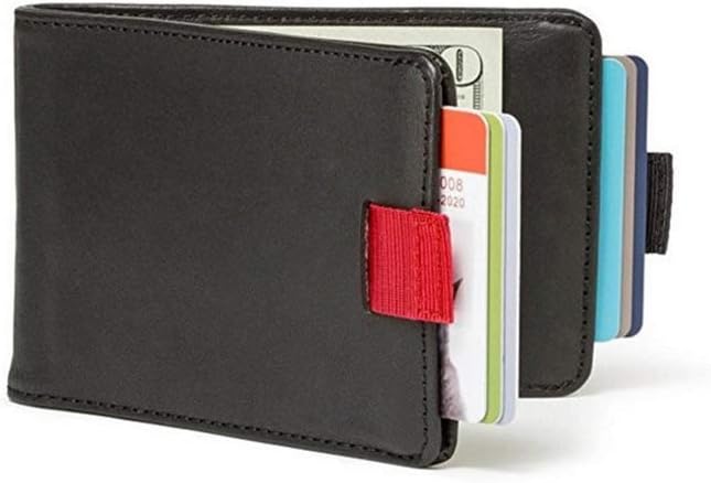 Slim Pull-Out Wallet,Youth Purse Stylish and Popular Can accommodate 12 Cards and 30 Bills