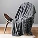 Bedsure Faux Fur Reversible Fleece Throw Blanket – Super Soft Fuzzy Lightweight Throw for Couch Chair Sofa and Bed(50 x 60 inches, Grey)