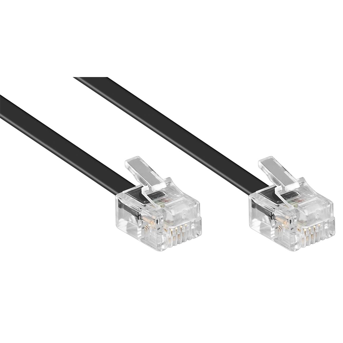 3m ADSL Cable - Black Coloured - High Speed Fibre Internet - Router Lead