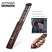 ammoon Pocket Acoustic Guitar Practice Tool 6 String 6 Fret Model Rosewood Fretboard