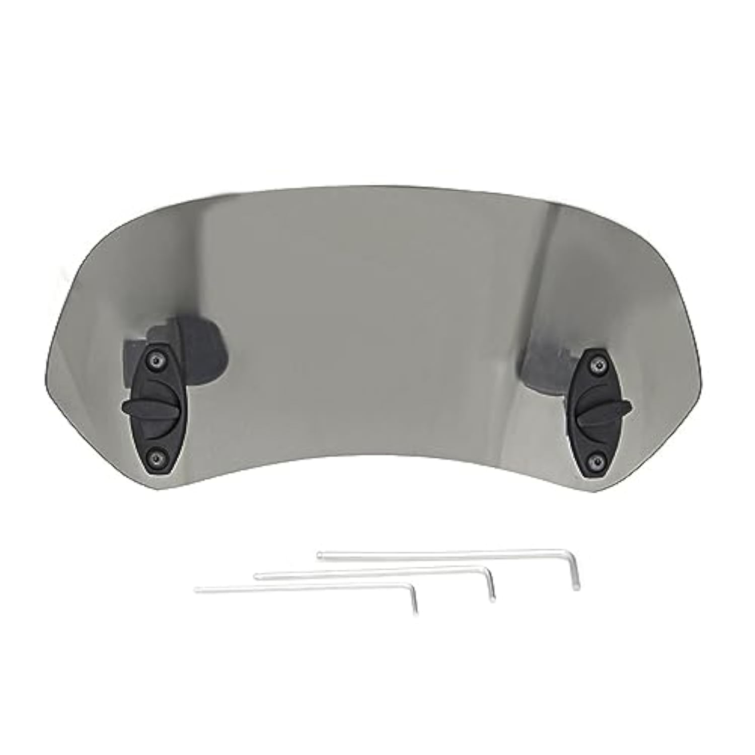 Motorcycle Windshield Extension Windscreen Extender Adjustable Universal Clip On Windscreen Wind Deflector Spoiler