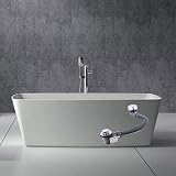 XIFIRY Chrome Bath Waste with Overflow and Pop Up Waste 1.5" Chrome view 8